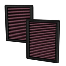 画像をギャラリービューアに読み込む, K&amp;N 2023 Nissan Z 3.0L V6 Replacement Air Filter (Includes 2 Filters)