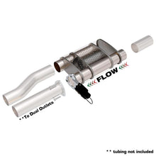 画像をギャラリービューアに読み込む, QTP 2.5in Weld-On 304SS Screamer Muffler Short Case w/Bolt-On QTEC Electric Cutout