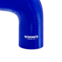 画像をギャラリービューアに読み込む, Mishimoto Silicone Reducer Coupler 90 Degree 2.5in to 3.5in - Blue