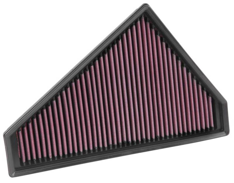 K&N Replacement Panel Air Filter (Right Side) 2014-2015 Jaguar F-Type 3.0L/5.0L