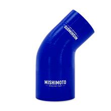 画像をギャラリービューアに読み込む, Mishimoto Silicone Reducer Coupler 45 Degree 3in to 3.5in - Blue