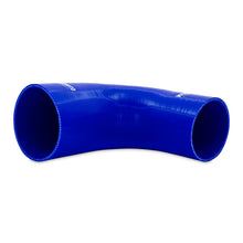 画像をギャラリービューアに読み込む, Mishimoto Silicone Reducer Coupler 90 Degree 3in to 3.75in - Blue