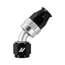 画像をギャラリービューアに読み込む, Mishimoto Aluminum PTFE -8AN 45 Degree Fitting Black