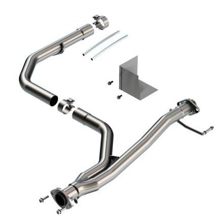 Borla 2021-2022 Toyota Tacoma 3.5L V6 T-304 Stainless Steel Y-Pipe - Brushed