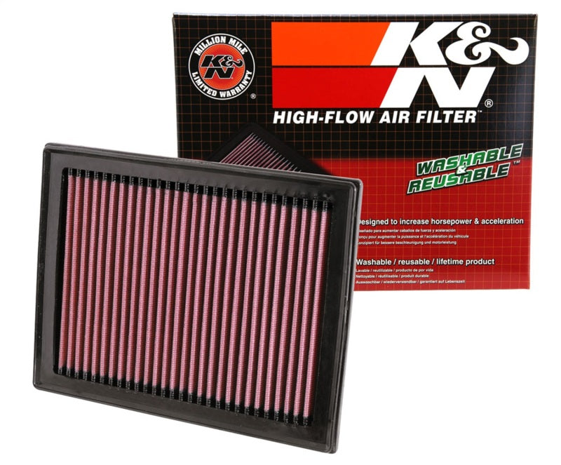 K&N 08 Nissan Sentra 2.5L Drop In Air Filter