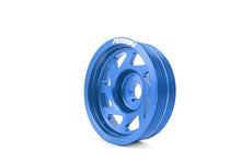 画像をギャラリービューアに読み込む, Perrin 93-11 Subaru Impreza / 02-14 WRX / 04-21 STI EJ Crank Pulley - Blue (w/AC)