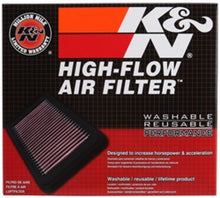 画像をギャラリービューアに読み込む, K&amp;N 11-18 Nissan NV400 L4-2.3L DSL Replacement Drop In Air Filter