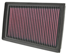 画像をギャラリービューアに読み込む, K&amp;N 07-11 Nissan 1.125in H x 9.063in L x 6.438in W Replacement Air Filter