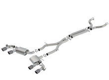 画像をギャラリービューアに読み込む, Borla 17-18 Chevrolet Camaro ZL1 6.2L V8 Atak Catback Exhaust w/ Dual Mode Valves CF Black Anod