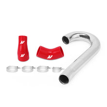 画像をギャラリービューアに読み込む, Mishimoto 01-07 Mitsubishi Lancer Evolution 7/8/9 Red Lower Intercooler Pipe Kit