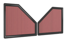 画像をギャラリービューアに読み込む, K&amp;N 20-22 BMW M3 L6 3.0L F/I Replacement Air Filter