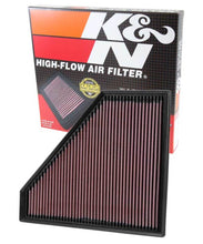 画像をギャラリービューアに読み込む, K&amp;N Replacement Panel Air Filter 12.313in OS L x 10.313in OS W x 1.188in H for 13-14 Cadillac ATS