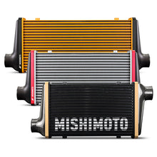 画像をギャラリービューアに読み込む, Mishimoto Universal Carbon Fiber Intercooler - Gloss Tanks - 525mm Silver Core - S-Flow - DG V-Band