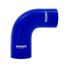 画像をギャラリービューアに読み込む, Mishimoto Silicone Reducer Coupler 90 Degree 2.75in to 3in - Blue