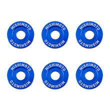 画像をギャラリービューアに読み込む, Mishimoto Large Fender Washer Kit (6pcs) - Blue