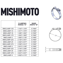 画像をギャラリービューアに読み込む, Mishimoto 2 Inch Stainless Steel T-Bolt Clamps