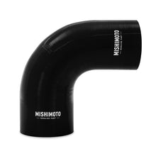 画像をギャラリービューアに読み込む, Mishimoto Silicone Reducer Coupler 90 Degree 3in to 3.75in - Black