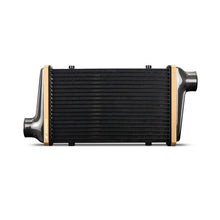 画像をギャラリービューアに読み込む, Mishimoto Universal Carbon Fiber Intercooler - Gloss Tanks - 525mm Silver Core - S-Flow - DG V-Band