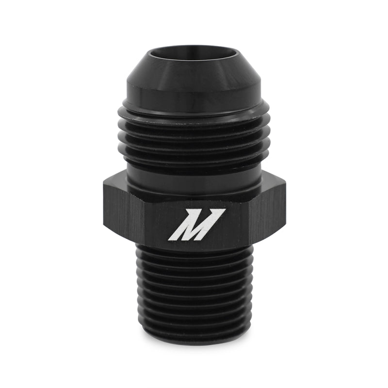 Mishimoto Aluminum -6AN to 3/8 NPT Fitting - Black