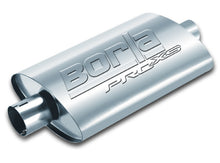 画像をギャラリービューアに読み込む, Borla Universal Pro-XS Muffler Oval 2.25in Inlet/Outlet Notched Muffler