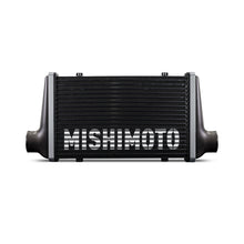 画像をギャラリービューアに読み込む, Mishimoto Universal Carbon Fiber Intercooler - Gloss Tanks - 450mm Black Core - C-Flow - C V-Band