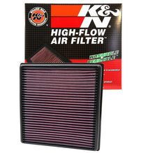 画像をギャラリービューアに読み込む, K&amp;N Replacement Air Filter 11-13 Chrysler 200 / 11-13 Dodge Avenger/Journey / 11-13 Fiat Freemont