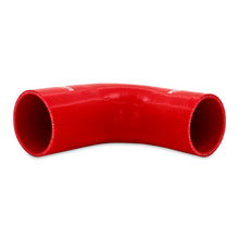 画像をギャラリービューアに読み込む, Mishimoto Silicone Reducer Coupler 90 Degree 3in to 3.25in - Red