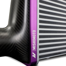 画像をギャラリービューアに読み込む, Mishimoto Universal Carbon Fiber Intercooler - Matte Tanks - 525mm Silver Core - S-Flow - P V-Band