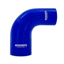 画像をギャラリービューアに読み込む, Mishimoto Silicone Reducer Coupler 90 Degree 2.5in to 3.5in - Blue