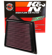 画像をギャラリービューアに読み込む, K&amp;N 08 Ford Fiesta 1.25L-L4 Drop In Air Filter