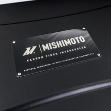 画像をギャラリービューアに読み込む, Mishimoto Universal Carbon Fiber Intercooler - Gloss Tanks - 450mm Black Core - C-Flow - R V-Band