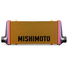 画像をギャラリービューアに読み込む, Mishimoto Universal Carbon Fiber Intercooler - Gloss Tanks - 450mm Black Core - C-Flow - C V-Band